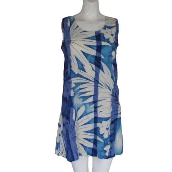 JAMS WORLD Dress, S, Veranda Print, Blue/White, S… - image 7