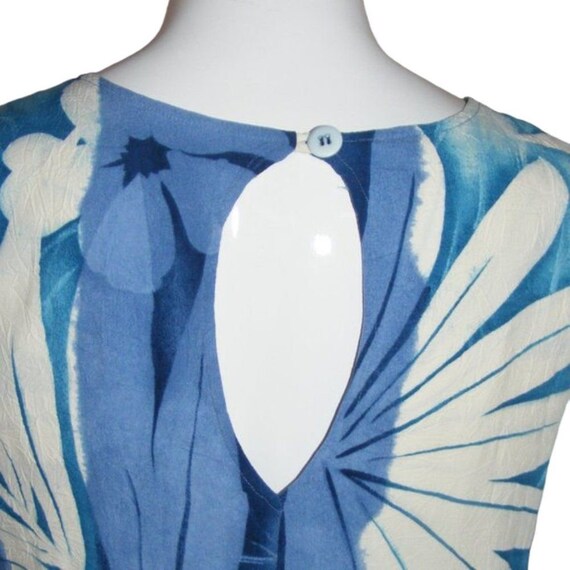 JAMS WORLD Dress, S, Veranda Print, Blue/White, S… - image 6