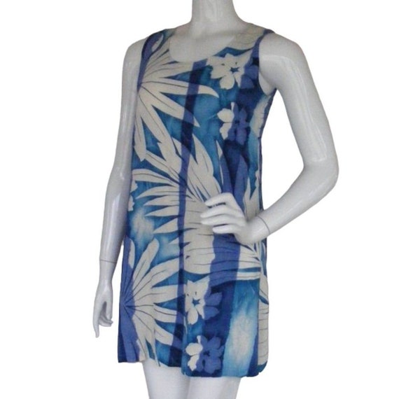 JAMS WORLD Dress, S, Veranda Print, Blue/White, S… - image 4