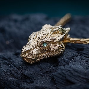 Dragon head pendant clearance