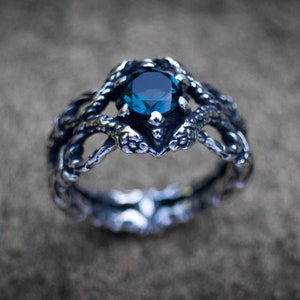 Snake Ring | Serpent Ring | Serpent Jewelry | Silver Snake Jewelry | Silver Snake Ring | Snake Lover Gift | Reptile Ring