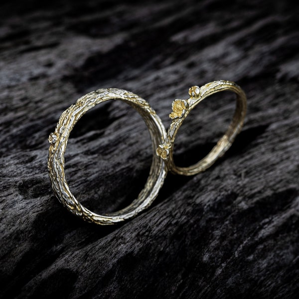 Nature Inspired Engagement Rings - Etsy