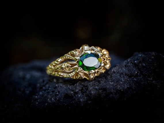 Gothic gold best sale rings