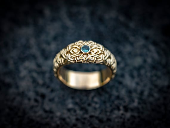 Mandala engagement ring deals