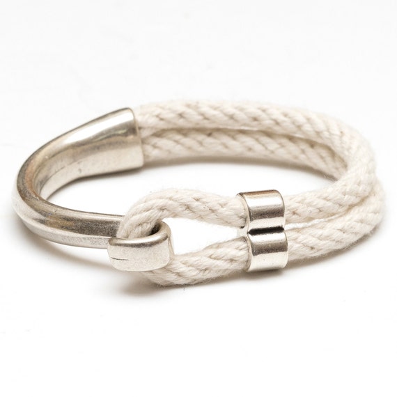 Nautical Rope Latch Bangle Bracelet