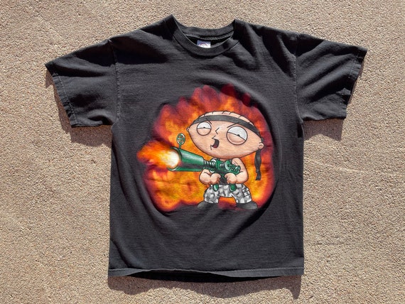 Vtg 2006 Family Guy Stewie Griffin Rambo Parody P… - image 1