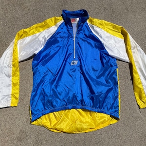 Late 80s / Early 90s Nike Half Zip Windbreaker Pullover Jacket