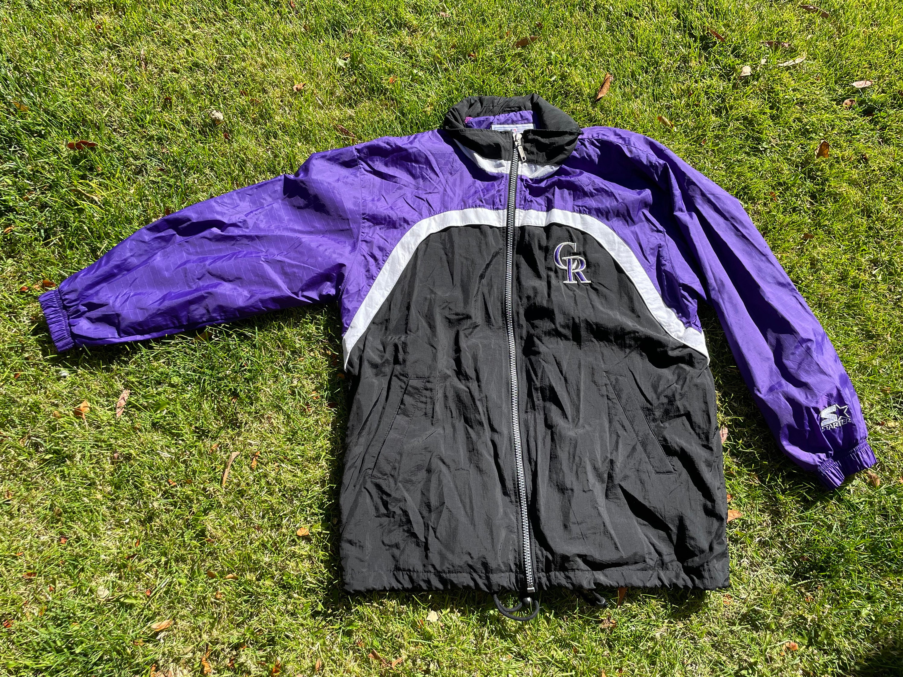 Vintage 90s Starter Jacket Colorado ROCKIES Mlb Baseball -  Israel