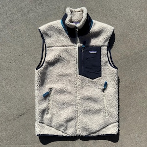 Y2K Patagonia Sherpa Deep Pile Zip Up Vest
