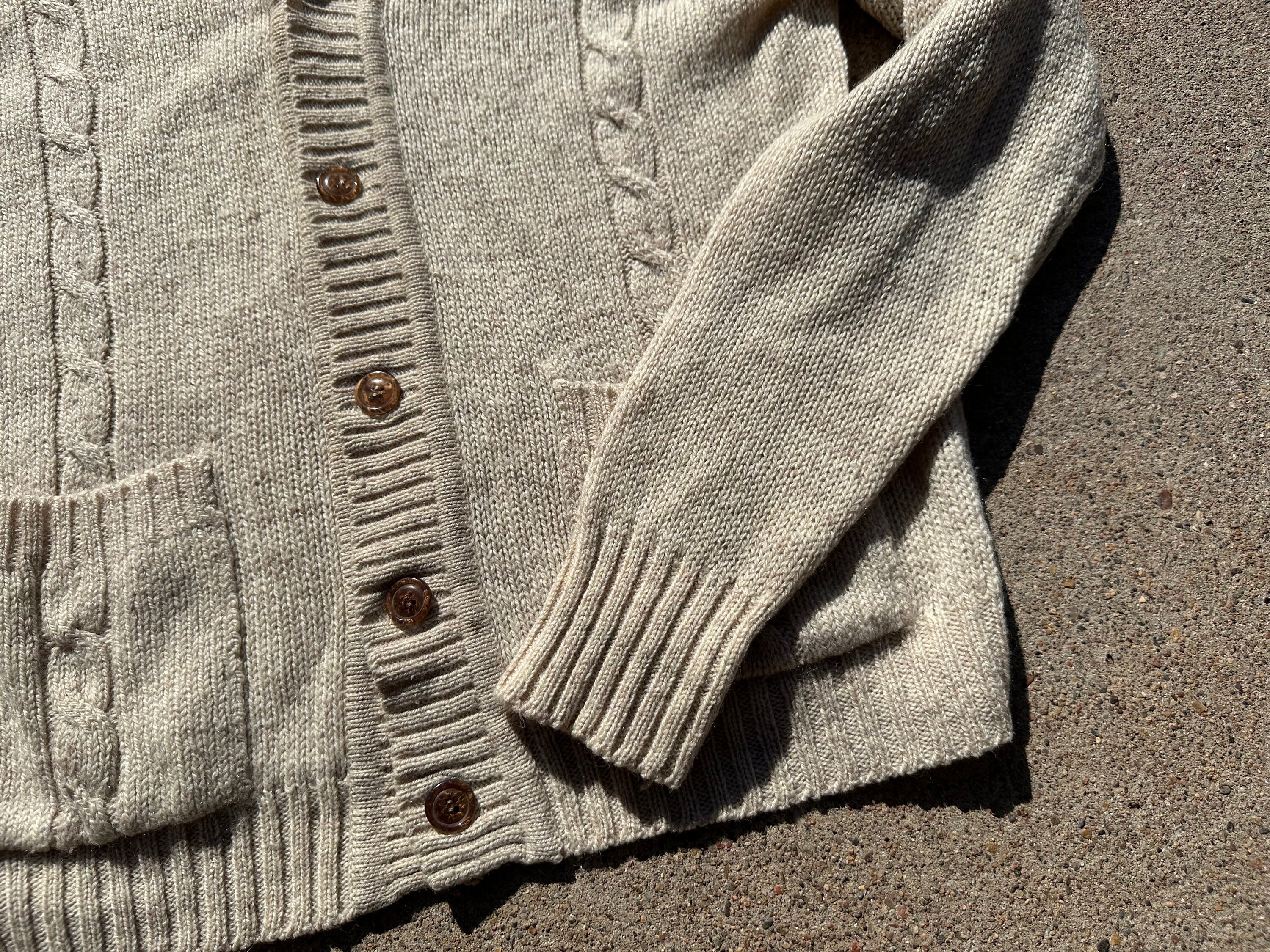 Vtg 70s Montgomery Ward Knit Cardigan Sweater - Etsy