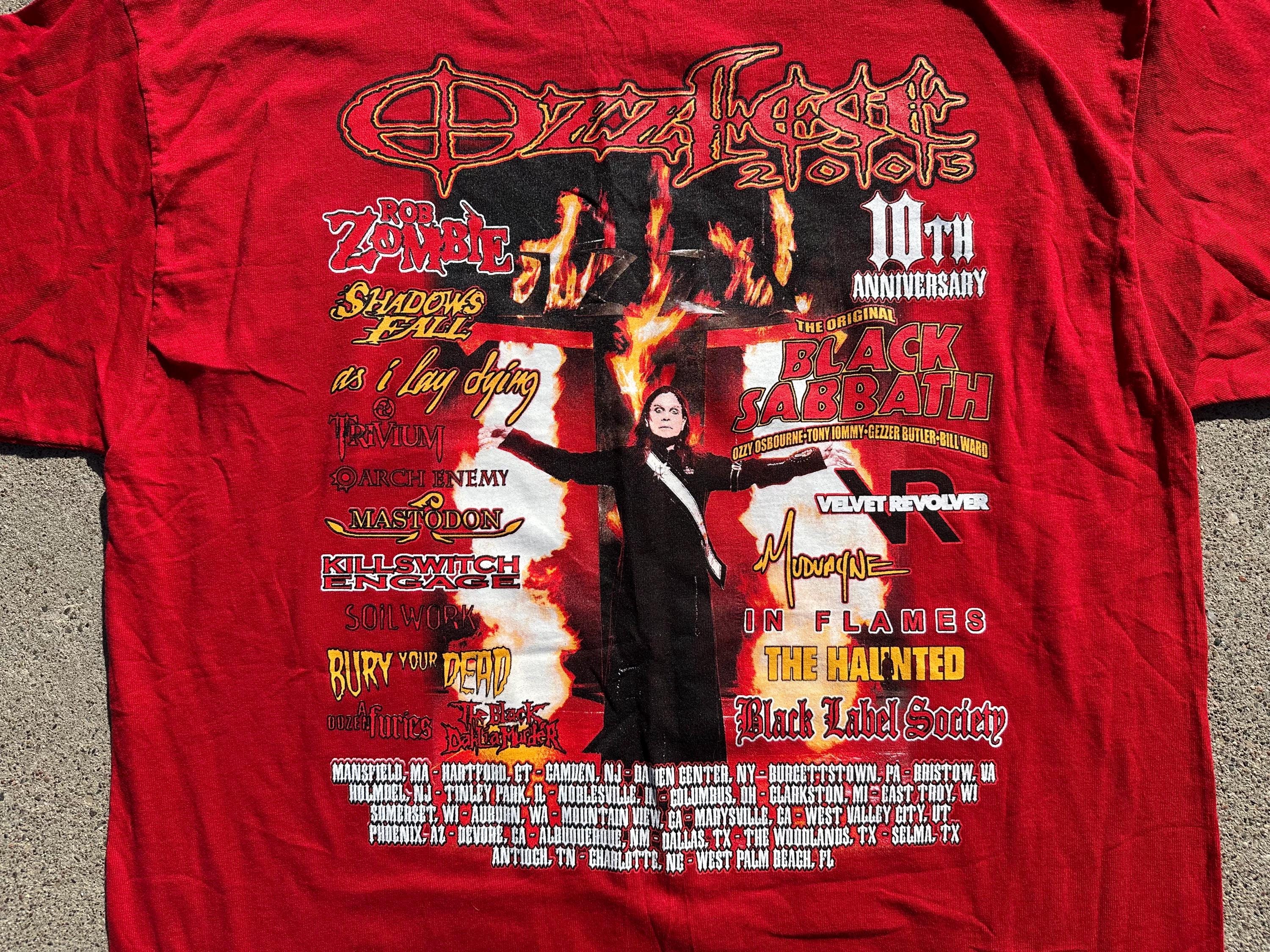 t*u様 Ozzfest 2005 10周年 バンドTシャツ トラヴィススコット t*u様 Ozzfest 2005 10周年 バンドTシャツ トラヴィススコット