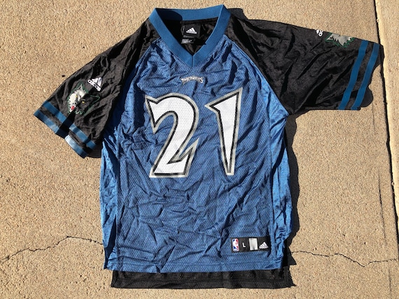 Reebok Nba Jersey Minnesota Timberwolves #21 Kevin Garnett