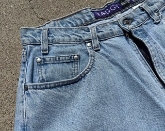 Vtg 90s Levi's Silver Tab Baggy Denim Jorts / Size 36 - Etsy