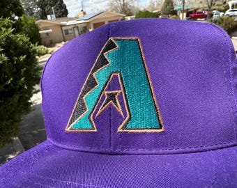 90S VINTAGE アメリカ製 Arizona Diamondbacks Vtg 90s MLB Arizona Diamondbacks YOUTH Snapback Baseball Cap