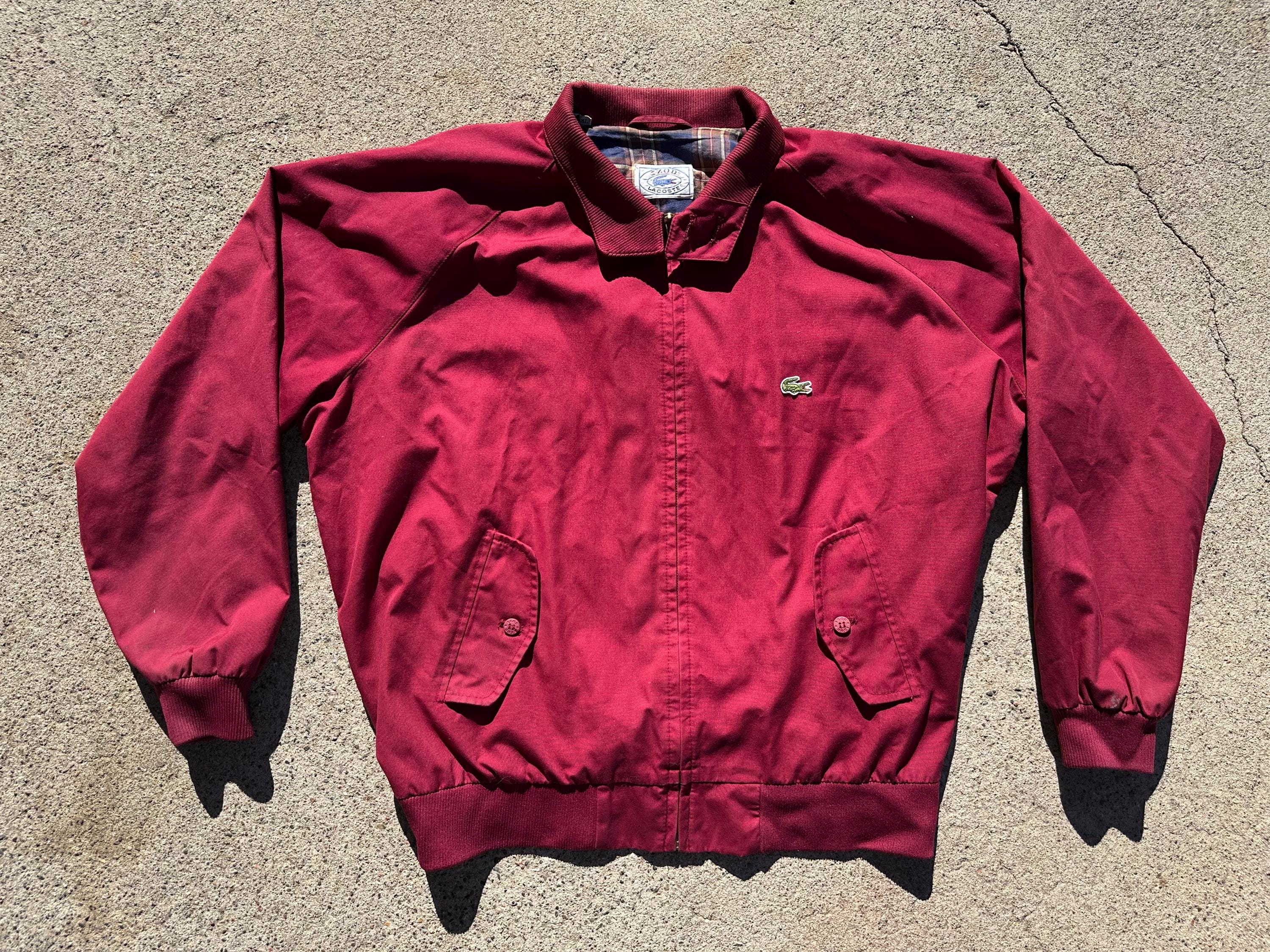 Lacoste Izod Jacket - Etsy