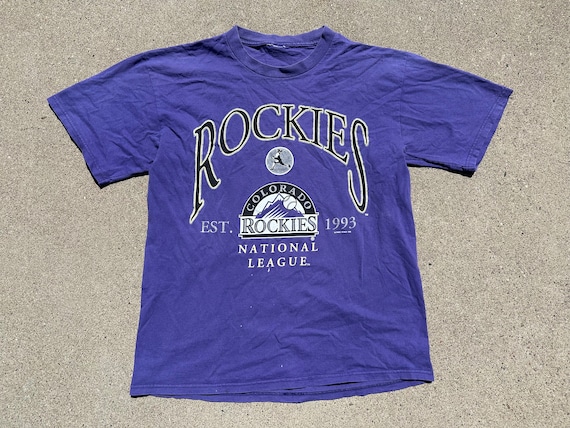 ヴィンテージ 1996 MLB コロラド ロッキーズ プリント T シャツ - Etsy