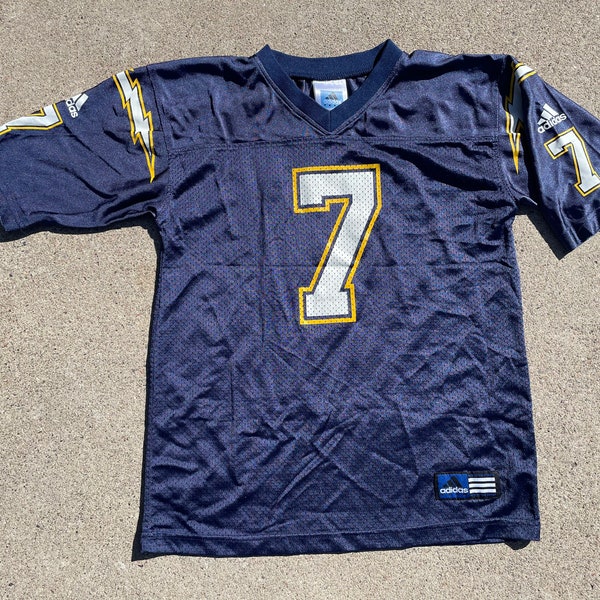 Vtg 2001 NFL San Diego Chargers Doug Flutie #7 Jersey / YOUTH Large