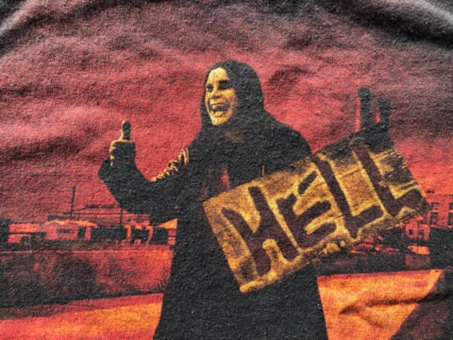 ozzy osbourne hell t shirt