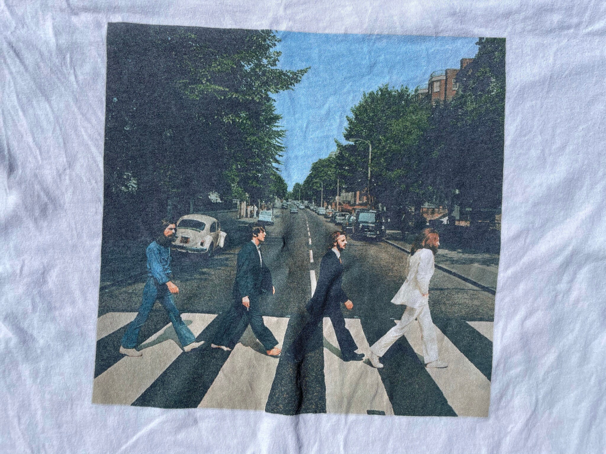 2005 the Beatles Abbey Road XL Printed T-shirt - Etsy