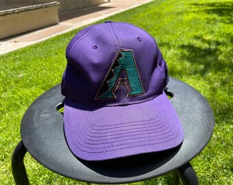 Vtg 90s MLB Arizona Diamondbacks Snapback Hat - Etsy Vtg 90s MLB Arizona Diamondbacks Snapback Hat - Etsy