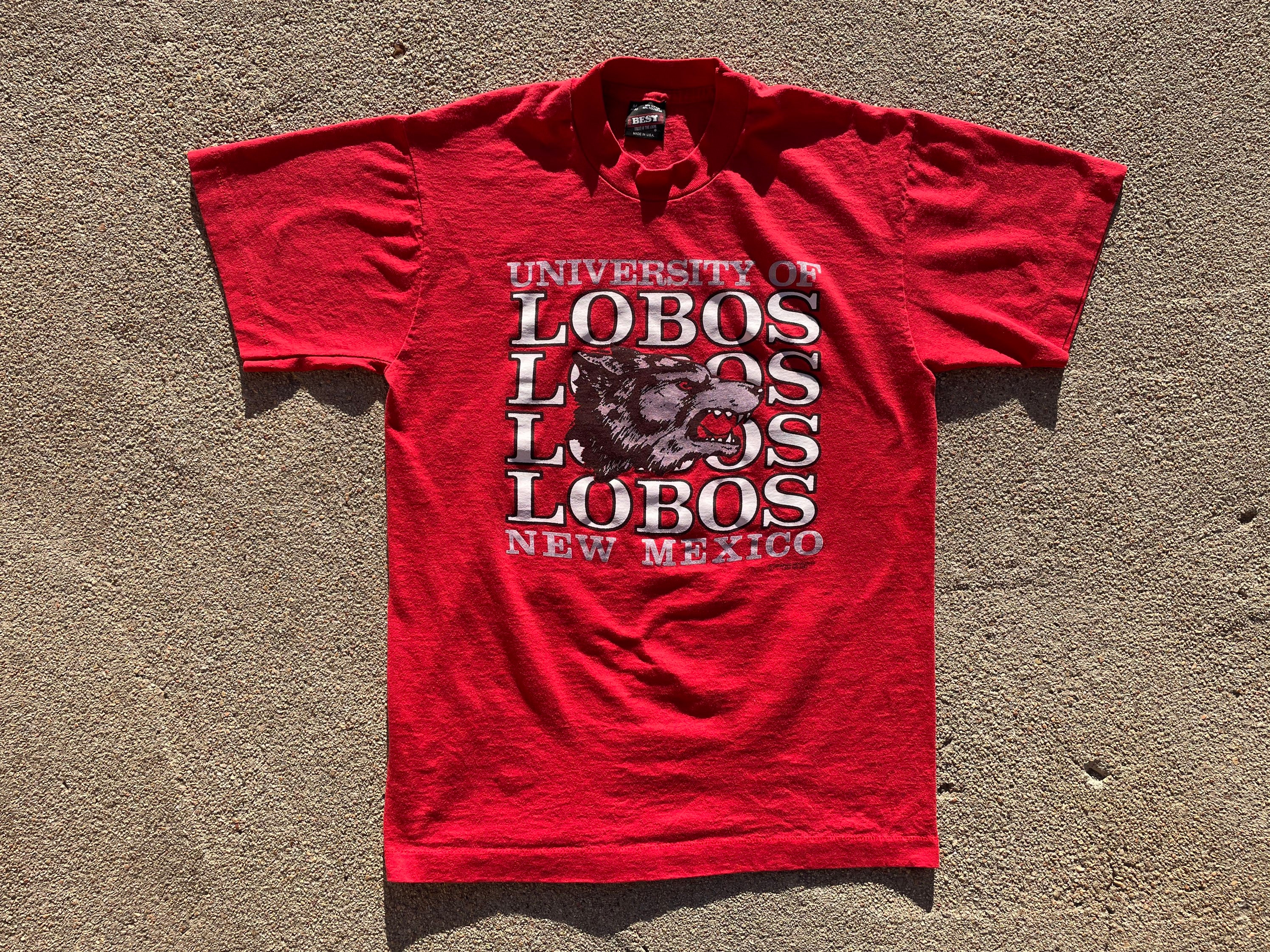 University of New Mexico Lobo Louie NCAA Property Tee T-Shirt 