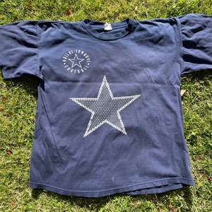 Vtg 90s NFL Dallas Cowboys Single Stitch Printed T-Shirt