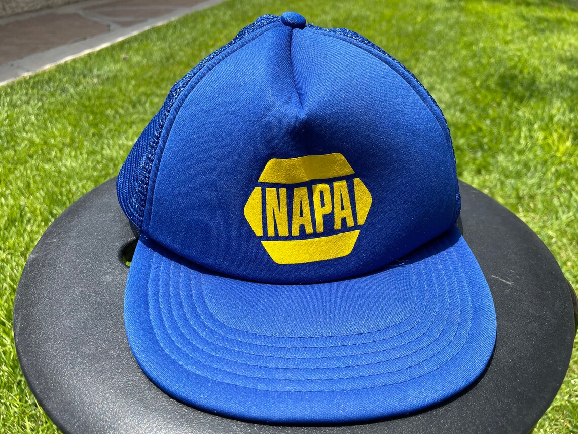 Vtg 90s NAPA Auto Parts Snapback Trucker Hat | Etsy