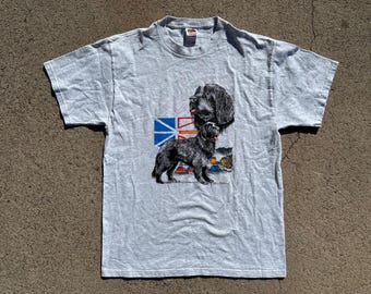 ヴィンテージ 00年代 ニューファンドランド犬シャツ サイズ L RL02 