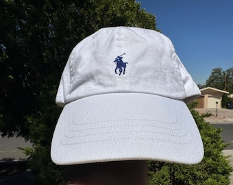 Vtg 90s Ralph Lauren Polo Leather Strap Back Hat Cap - Etsy