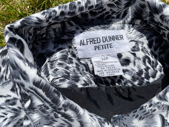 Vtg 90s All Over Print Leopard Design Lightweight… - image 4