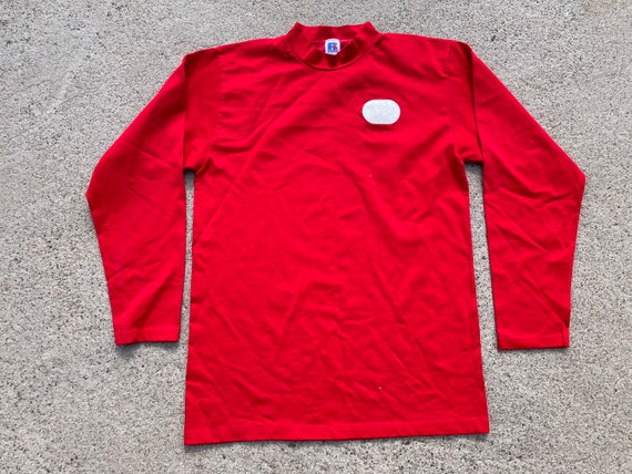 Vtg 80s Russell Athletic Gym Class Long Sleeve Shirt