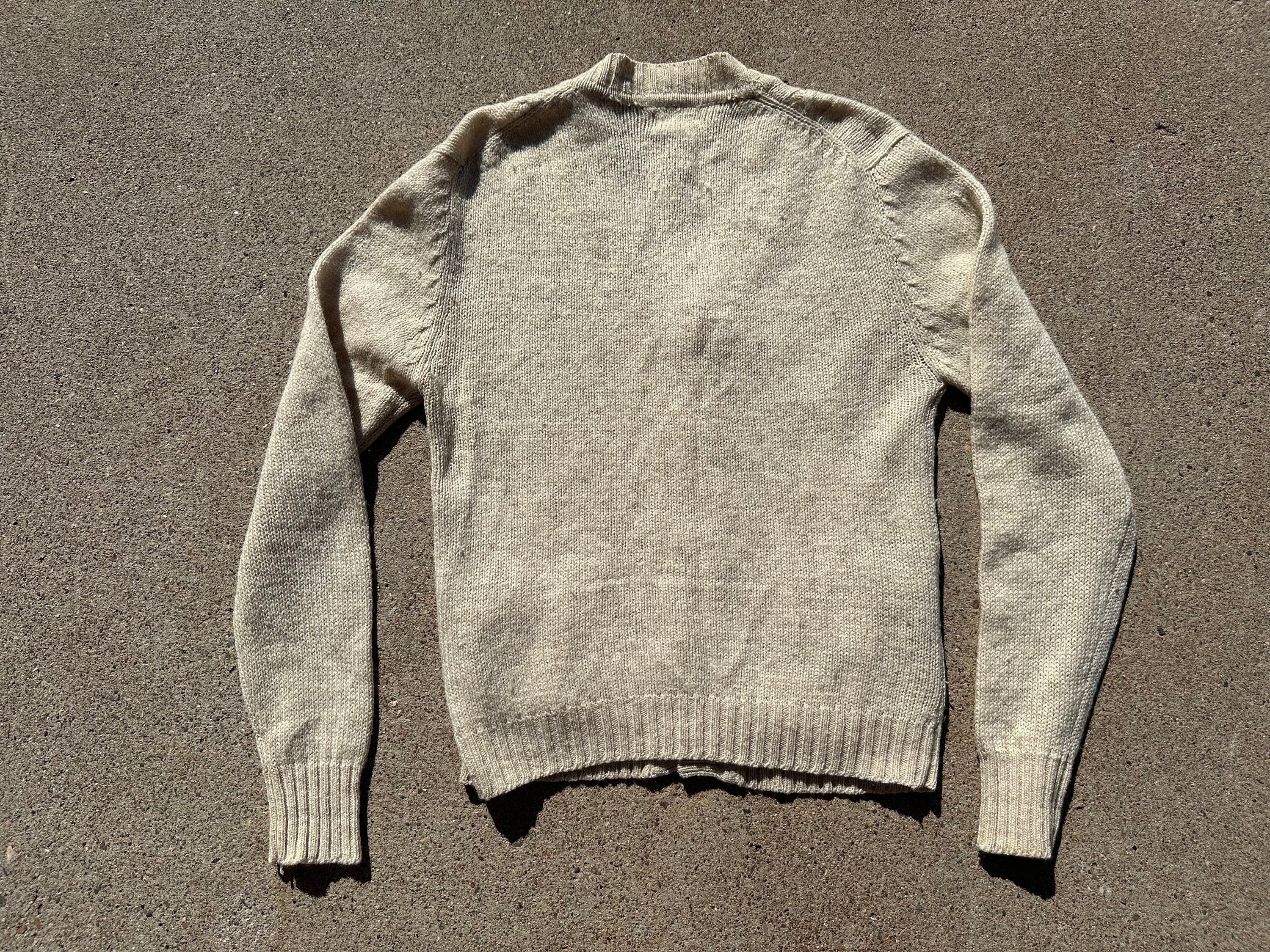 Vtg 70s Montgomery Ward Knit Cardigan Sweater - Etsy