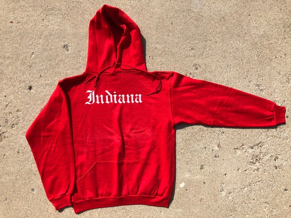 Vintage 70s Indiana Hoosiers Old English Printed H
