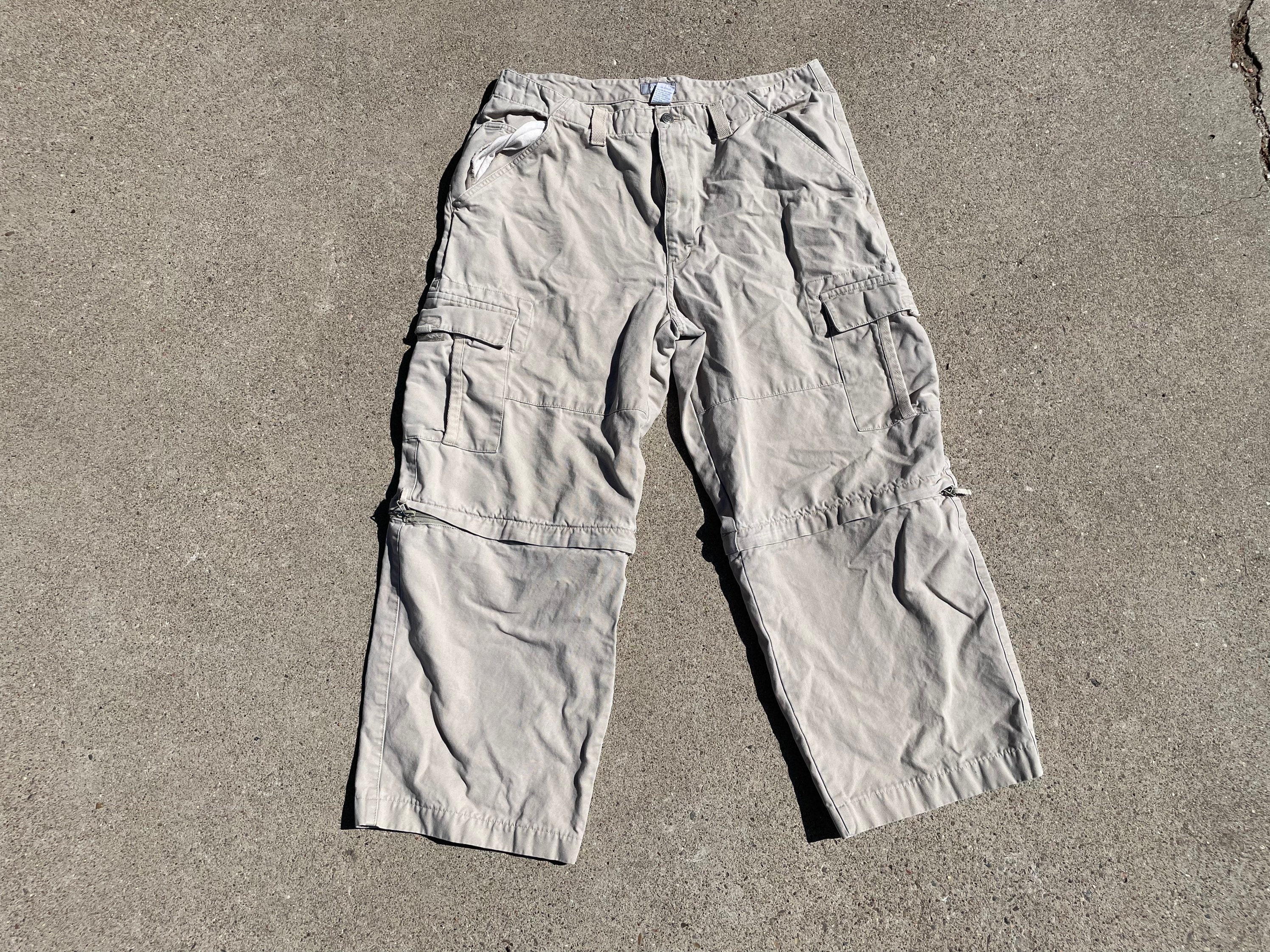 Relaxed Fit Zip-off Cargo Pants