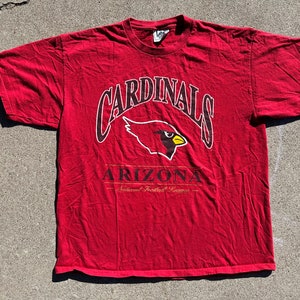Vtg 1993 NFL Arizona Cardinals Printed T-Shirt
