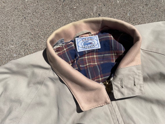 ジャケット・アウター 70s 80s EURO cotton harrington jacket 1980s Royal Blue Cotton Harrington Bomber Jacket Size XL
