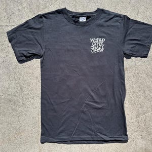 The Doobie Brother World Gone Crazy Local Crew Graphic Printed T-Shirt
