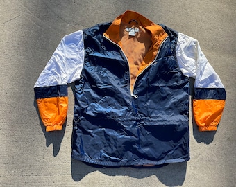 Y2K Nike Color Block Half Zip Windbreaker