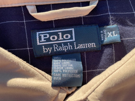 Vtg 90s Polo by Ralph Lauren Lightweight Windbrea… - image 7