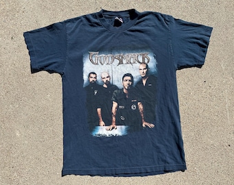 GODSMACK 2009年ツアーTシャツ ヴィンテージTシャツ バンドTシャツ Vintage 2000 Godsmack Smack This! Graphic T-shirt / Middle Finger