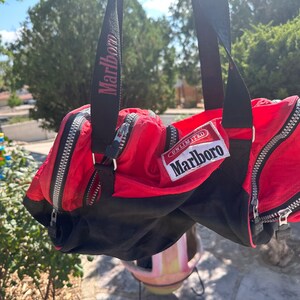 Vtg 90s Marlboro Adventure Team Duffle Bag **missing Shoulder Stap