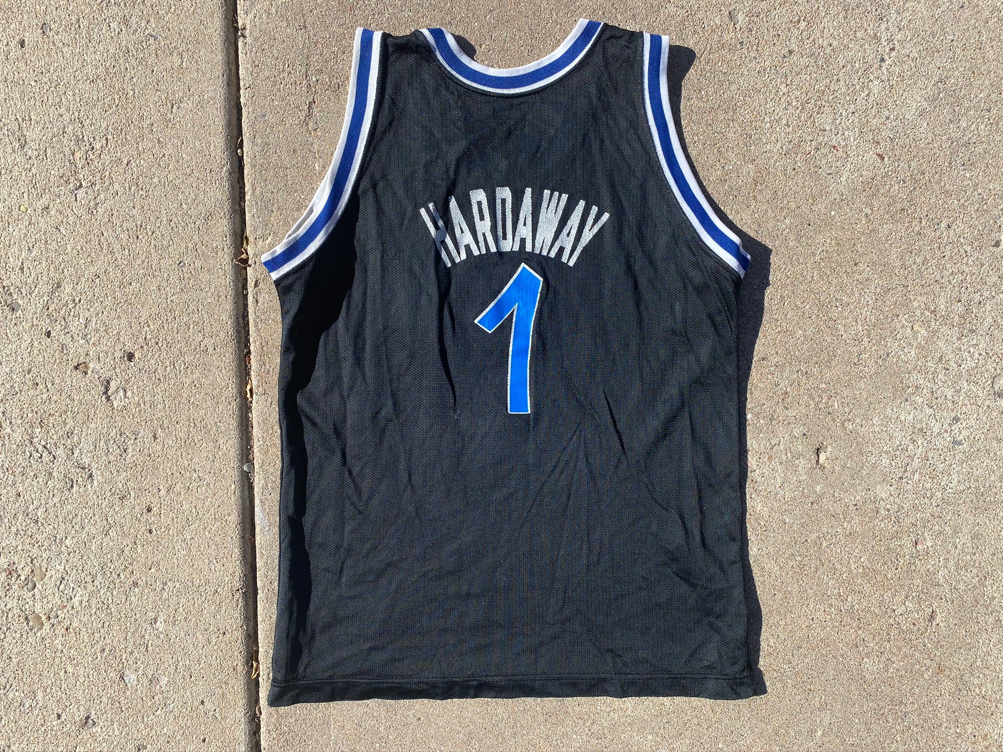 【Champion】90s オーランドマジック #1 ペニー ユニフォーム 48 Champion VTG 90's Penny Hardaway Orlando Magic Basketball