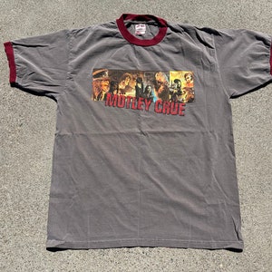 Y2K Bont grafisch ringer-T-shirt met ronde hals en print