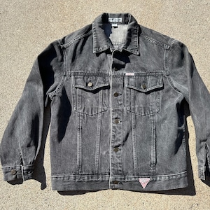Vtg 90s Georges Marciano for Guess Denim Jean Jacket