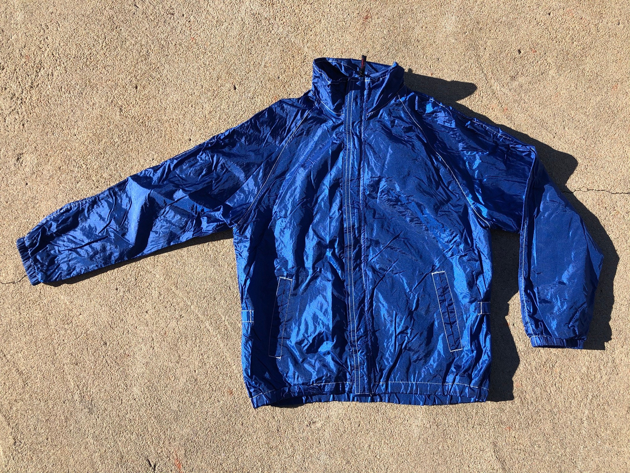 Vintage 90s Tommy Jeans Zip up Jacket W Stow Away Hood - Etsy