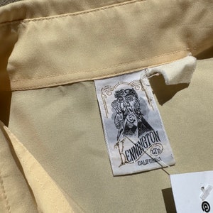 Vtg 70s-80s Kennington Long Sleeve Shear Button Down Shirt image 4