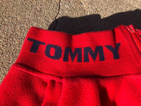 Vtg 90s Tommy Jeans Pullover Fleece - image 9