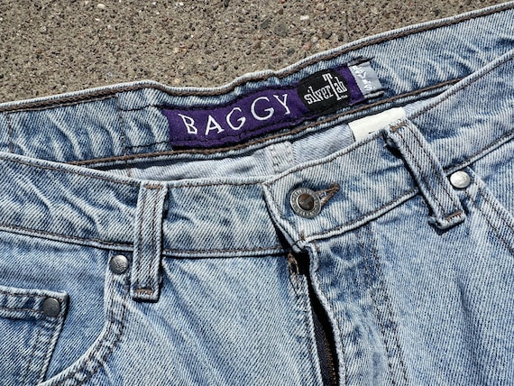 Vtg 90s Levi's Silver Tab Baggy Denim Jorts / Size 36 - Etsy
