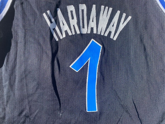 Vintage 90s Orlando Magic Penny Hardaway #1 YOUTH Large