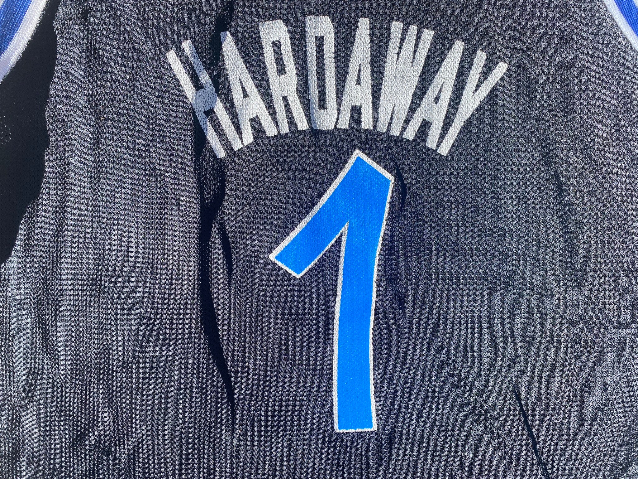 Vintage 90s Orlando Magic Penny Hardaway #1 YOUTH Large